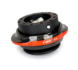 NRG Quick Release Gen 2.2 - Black Body / Carbon Fiber Red Ring thumbnail 1