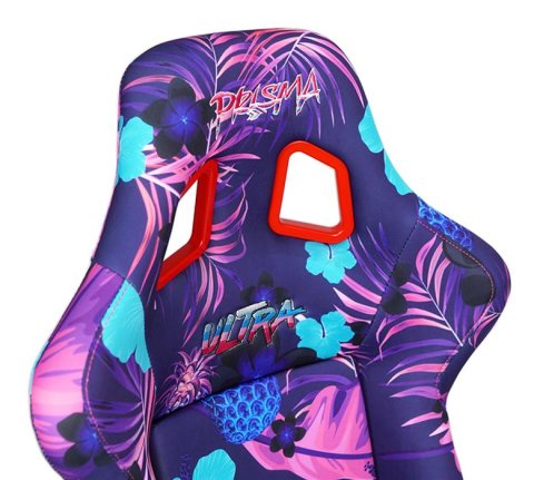 NRG FRP Bucket Seat PRISMA Edition w/ Purple Pearlized Back - Large