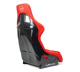 NRG FRP Fiber Glass Bucket Seat (Red) - XLarge thumbnail 6