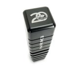 NRG Shift Knob - 20 Year Anniversary Weighted Square Heat Sink Short - Black thumbnail 2