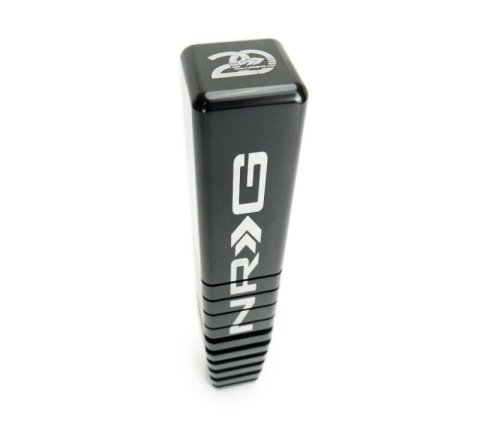 NRG Shift Knob - 20 Year Anniversary Weighted Square Heat Sink Tall - Black thumbnail 3