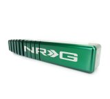NRG Shift Knob - 20 Year Anniversary Weighted Square Heat Sink Tall - Green thumbnail 1