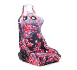NRG Prisma Lab Reclinable Bucket Racing Seat - Pair (Sakura Print) thumbnail 1