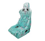 NRG Prisma Lab Reclinable Bucket Racing Seat - Pair (Sakura Print) thumbnail 2