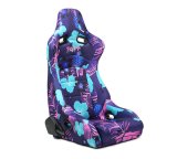 NRG Prisma Lab Reclinable Bucket Racing Seat - Pair (Pina) thumbnail 2