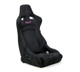 NRG Prisma Lab Reclinable Bucket Racing Seat - Pair (Black Vegan Suede) thumbnail 2