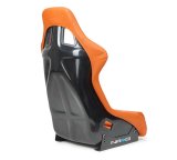 NRG FRP Bucket Seat w/Brown Vinyl Material - Large thumbnail 2