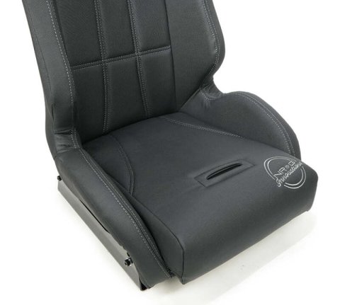 NRG Defender Water Resistant Steel Frame Susp. Seat - Purple w/ Pink Trim/Defender Logo/Side Bracket thumbnail 5