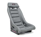 NRG GT Retro Bucket Seat -Gunmetal PVC Leather Gunmetal Stitching Multicolor Fiberglass Back Glitter thumbnail 1