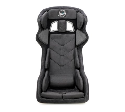 NRG FIA Competition Seat w/ Head Containment & Comp Fabric FIA Velcro Paddings - Thin Cushion (Blk) thumbnail 5