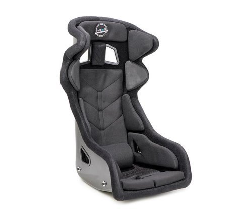 NRG FIA Competition Seat w/ Head Containment & Comp Fabric FIA Velcro Paddings - Thin Cushion (Blk) thumbnail 6
