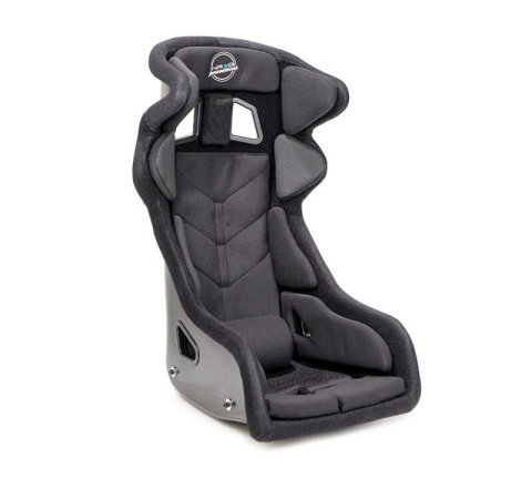 NRG FIA Competition Seat w/ Head Containment & Comp Fabric FIA Velcro Paddings - Thin Cushion (Blk) thumbnail 8