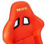 NRG PRISMA FIA Competition Seat w/ Competition Fabric FIA Homologated - Red thumbnail 2
