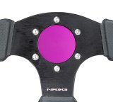 NRG Horn Delete Plate Flush Fitting - Purple thumbnail 1