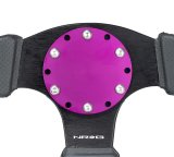 NRG Horn Delete Plate Flush Fitting - Purple thumbnail 2