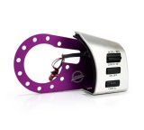 NRG Steering Wheel 350Z Cruise Control Relocation Kit - Purple thumbnail 4