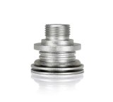 NRG Shift Boot Retainer- Works with SK-350,450,480, 800 & Heat Sink Shift knobs (m18x1.5)- Silver thumbnail 3