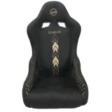 NRG FRP Bucket Seat - Echelon Light Weight - Gold Stitching - Large thumbnail 2