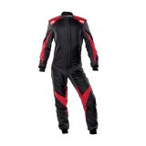 OMP One Evo X Overall Black/Red - Size 50 (Fia 8856-2018) thumbnail 1