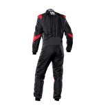 OMP One Evo X Overall Black/Red - Size 50 (Fia 8856-2018) thumbnail 2
