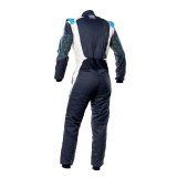 OMP Tecnica Hybrid Overall - Sz 52 (Navy/Cyan) thumbnail 2