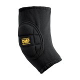 OMP Fire Resistant Accessories New Nomex Elbow Pads - Black thumbnail 3