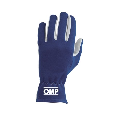 OMP Blue Rally Gloves - Size L thumbnail 1