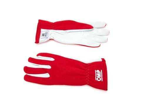 OMP Red Rally Gloves - Size S thumbnail 2
