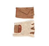 OMP Tazio Vintage Glove Cream/Brown Leather - SizeM thumbnail 2