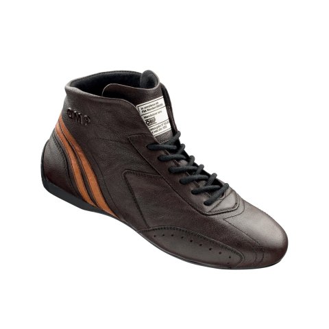 OMP Carrera Low Boots My2021 Dark Brown - Size44 (Fia 8856-2018) thumbnail 1