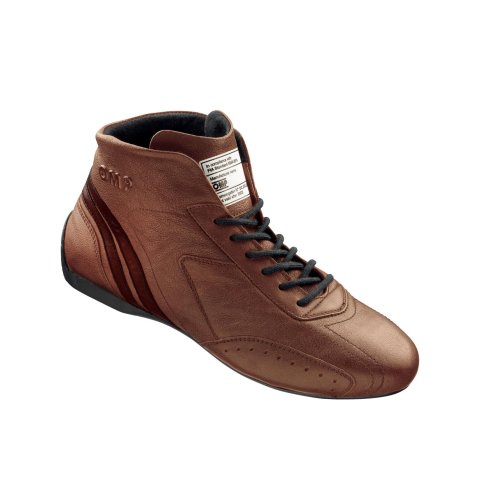 OMP Carrera Low Boots My2021 Brown - Size 45 (Fia 8856-2018)