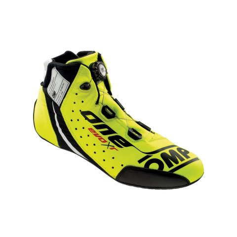 OMP One Evo X R Shoes Fluorescent Yellow - Size 42 (Fia 8856-2018) thumbnail 1