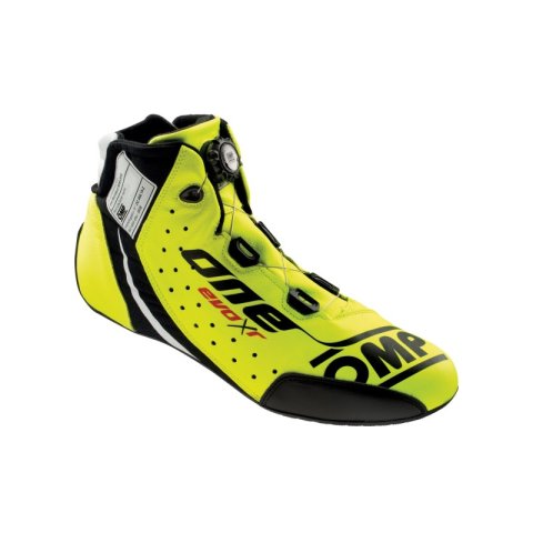 OMP One Evo X R Shoes Fluorescent Yellow - Size 42 (Fia 8856-2018) thumbnail 3