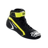 OMP First Shoes My2021 Anthracite/Fluorescent Yellow - Size 44 (Fia 8856-2018) thumbnail 2
