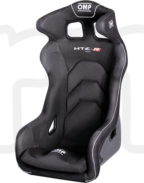 OMP HTE Series 400 Seat - Black thumbnail 1