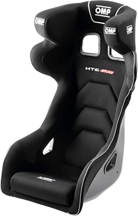 OMP HTE Series Evo Fiberglass Seat - Black thumbnail 3