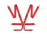 OMP First 3 Safety Harness Red thumbnail 2