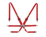 OMP Safety Harness One 2In Endurance Red Pull Down - (Fia 8853-2016) thumbnail 2