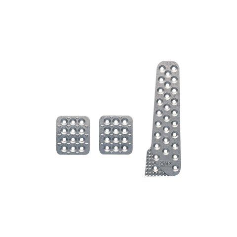OMP Sand-Blasted Aluminum Pedals (Set of 3) thumbnail 1