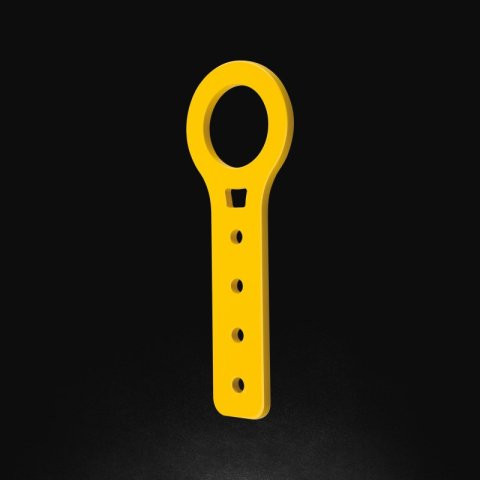 OMP Aluminum Tow Hook Thickness 6 mm thumbnail 2