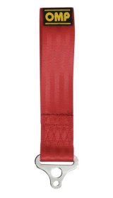 OMP Tow Hook Stainless Internal Diameter 100 mm - Medium Material (Red) thumbnail 1