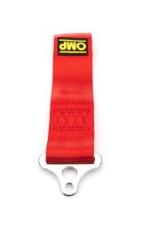 OMP Tow Hook Stainless Internal Diameter 100 mm - Medium Material (Red) thumbnail 3
