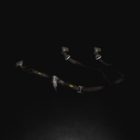 OMP Spare Wheel Tie Down Strap Black thumbnail 2