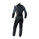 OMP Tecnica Hybrid Overall Fia 8856-2018 - Black/Silver Sz 50 thumbnail 2