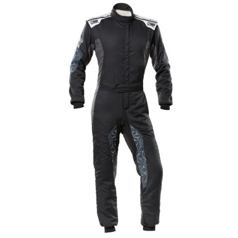 OMP Tecnica Hybrid Overall Fia 8856-2018 - Black/Silver Sz 56 thumbnail 4