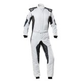 OMP Tecnica Hybrid Overall Fia 8856-2018 - Gray/Black Sz 52 thumbnail 4