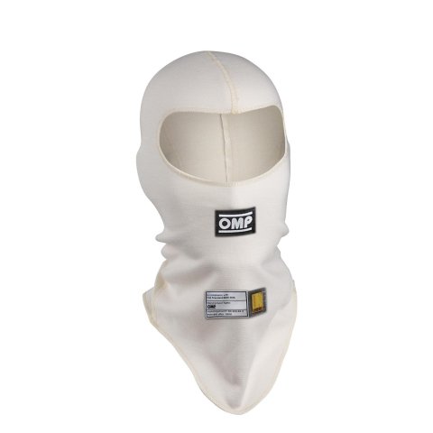 OMP First Balaclava Fia 8856-2018 - White Sz Medium thumbnail 1