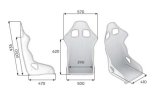 OMP Racing Seat Tres-X My2023 Fia 8855-1999 Black thumbnail 2