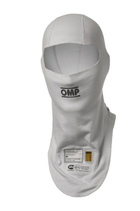 OMP One Evo Balaclava White - Large/XL thumbnail 2