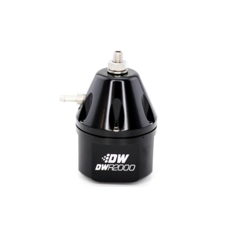 DeatschWerks DWR2000 Adjustable Fuel Pressure Regulator - Black thumbnail 1